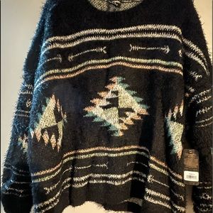 NEW, Super Cute, Never Worn Retro Wrangler Aztec sweater!